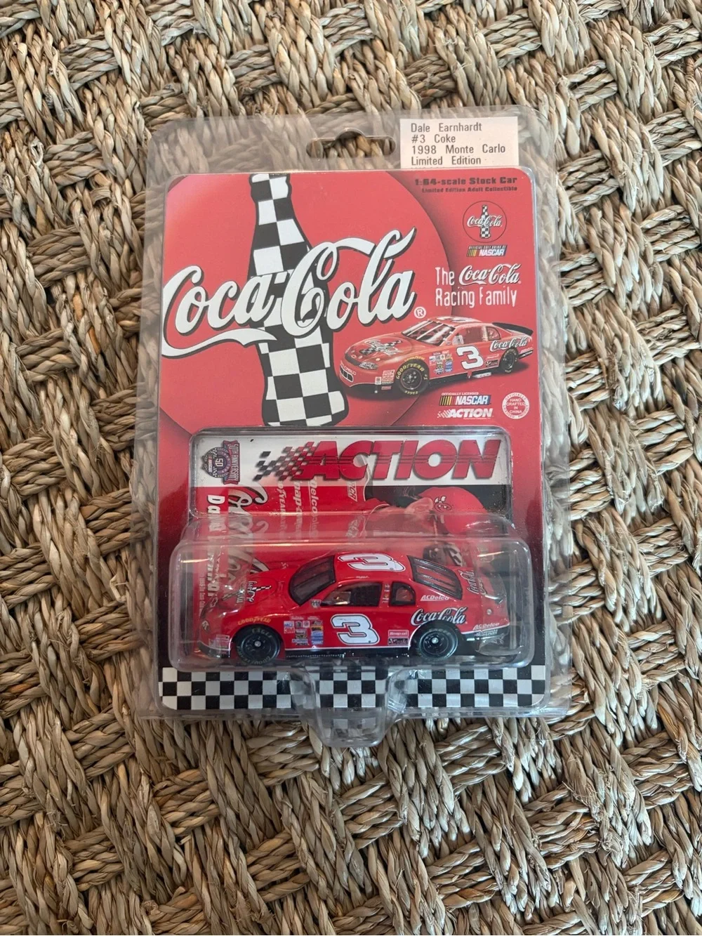 Vintage 1:64 scale diecast car by Action Racing Collectables, featuring Dale Ear